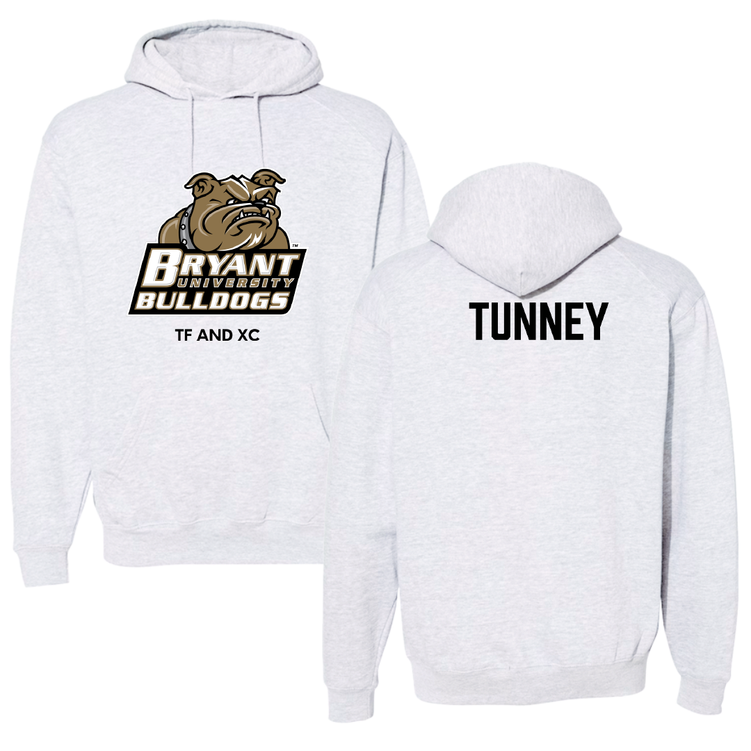 Bryant University TF and XC Light Gray Hoodie - Kat Tunney