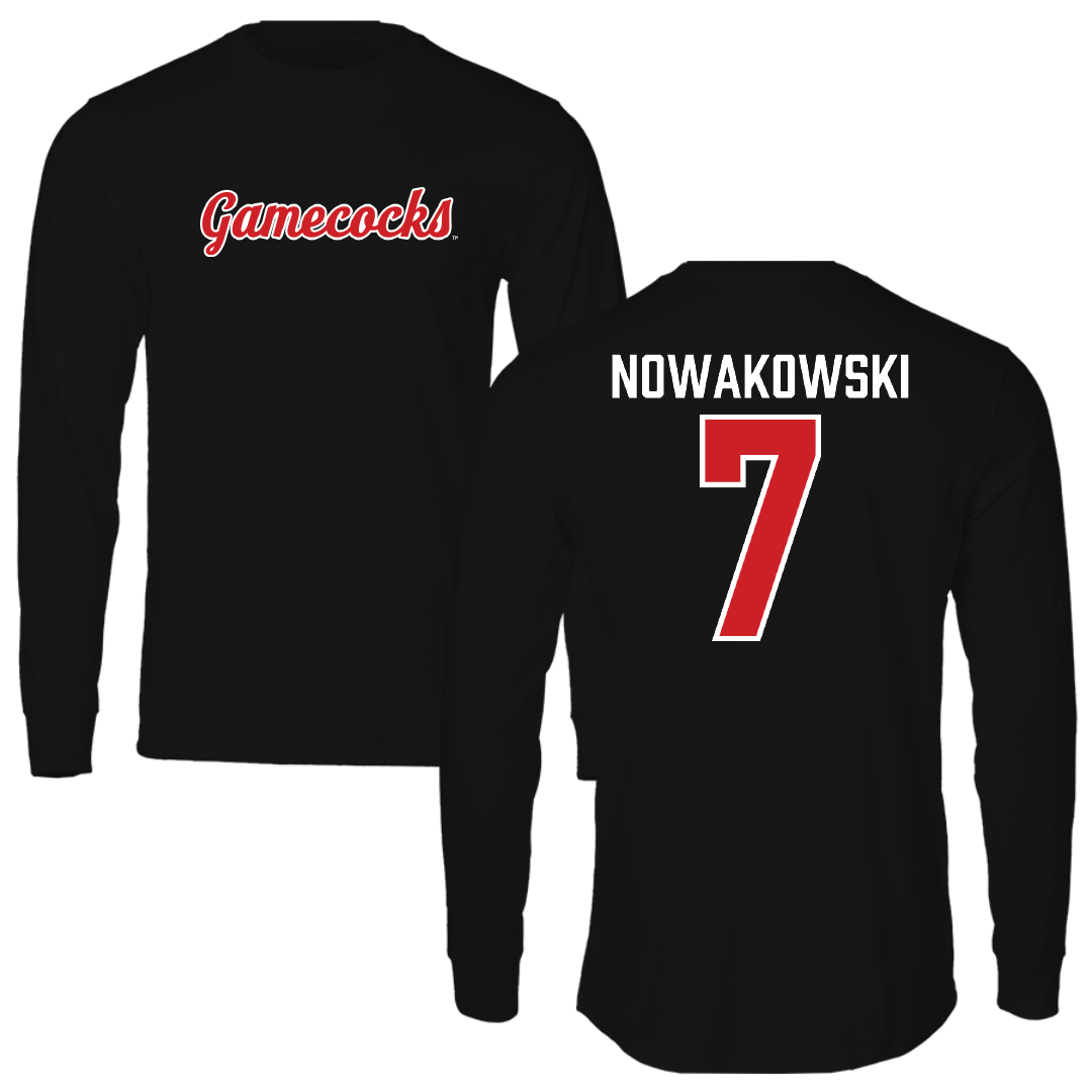 Jacksonville State University Softball Black Long Sleeve - #7 Morgan Nowakowski