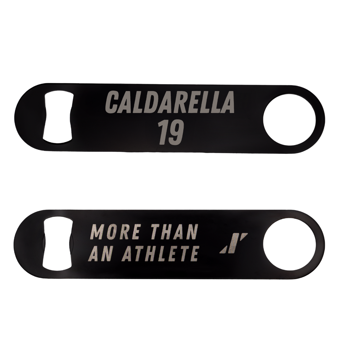 University of Utah Football Black Bottle Opener - #19 Luca Caldarella