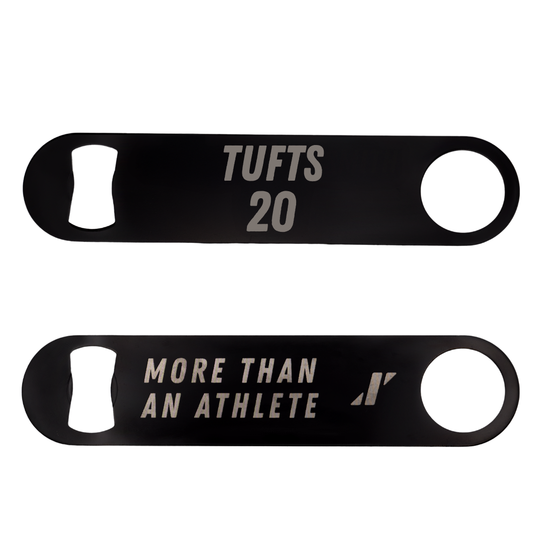 Dallas Baptist University Soccer Black Bottle Opener - #20 Taylor Tufts