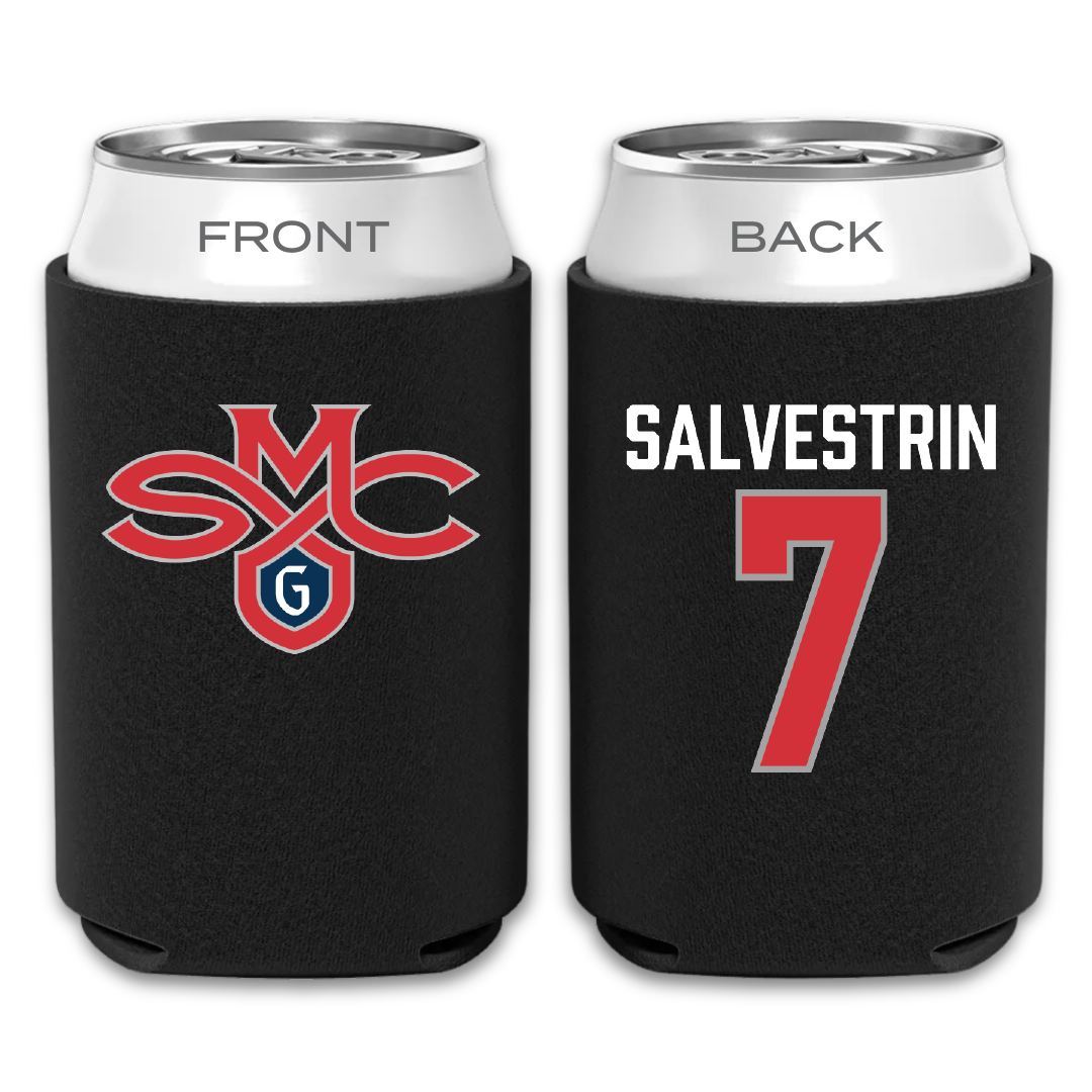 Saint Mary's College of California Soccer Black Can Cooler - #7 Tessa Salvestrin