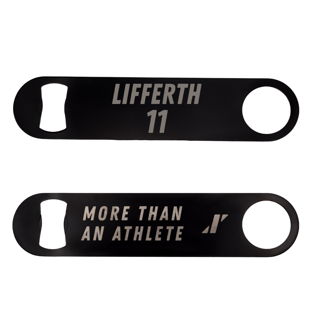 Utah Valley University Soccer Black Bottle Opener - #11 Zach Lifferth