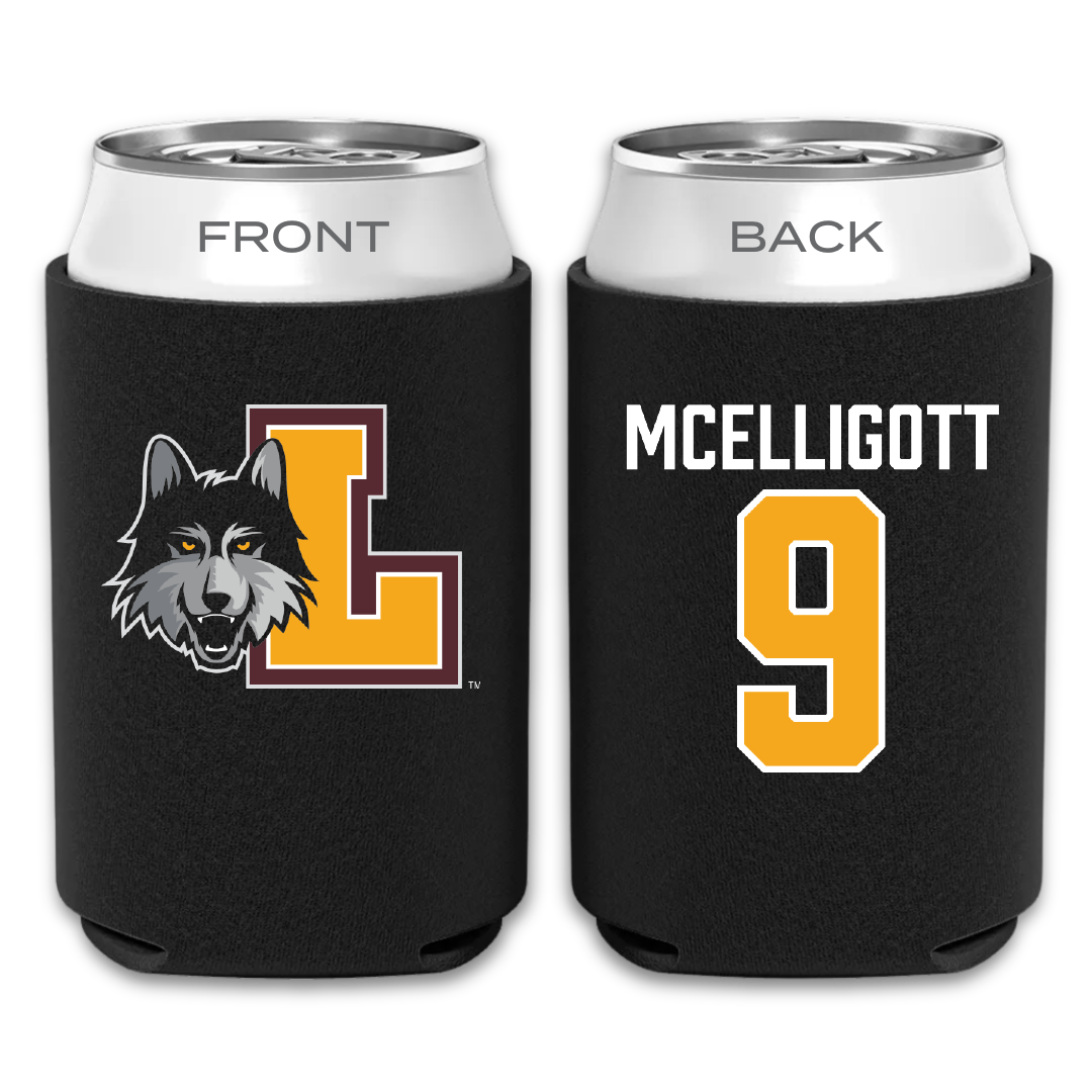 Loyola University-Chicago Volleyball Black Can Cooler - #9 Ryan McElligott