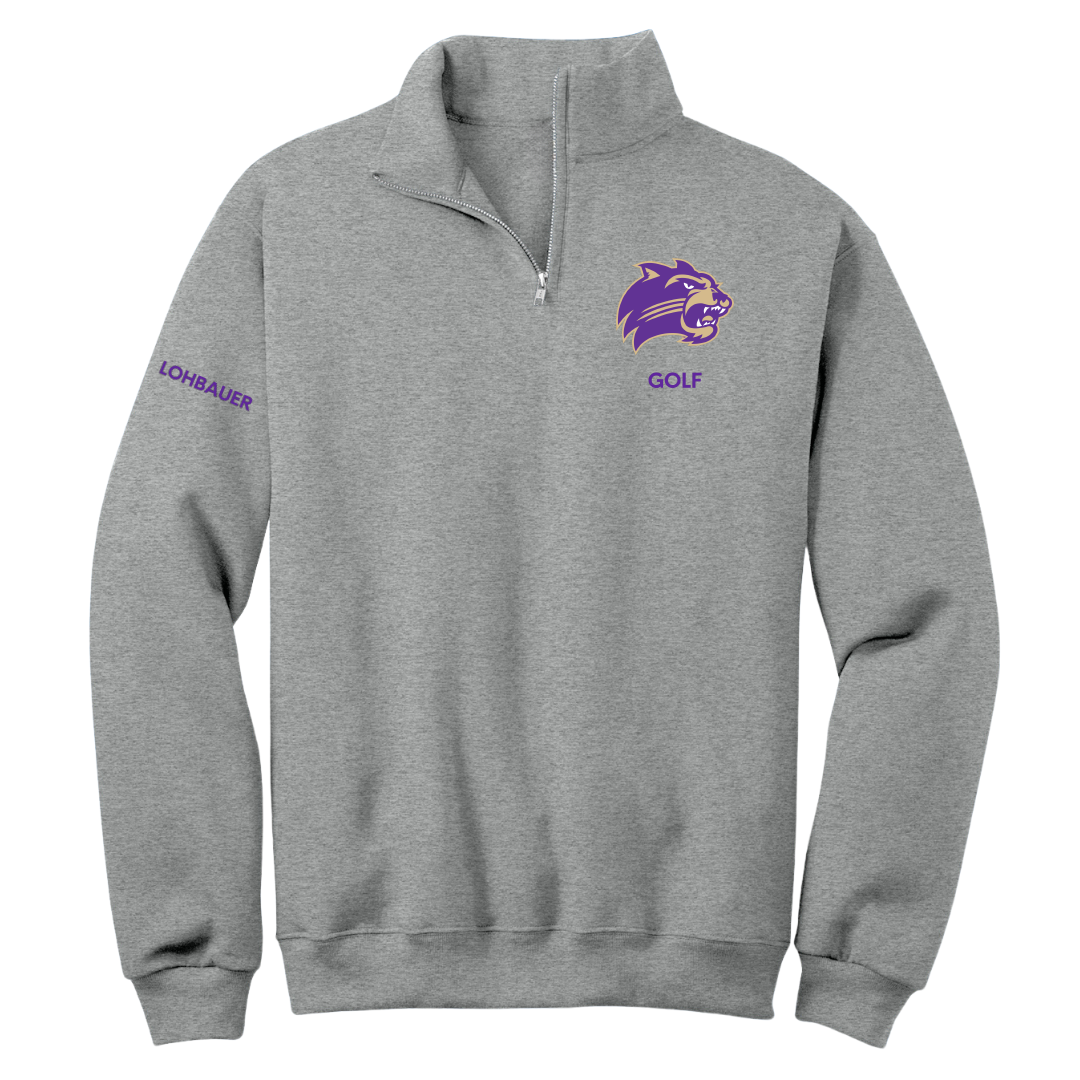 Western Carolina University Golf (W) Sport Gray Quarter-Zip - Elizabeth Lohbauer