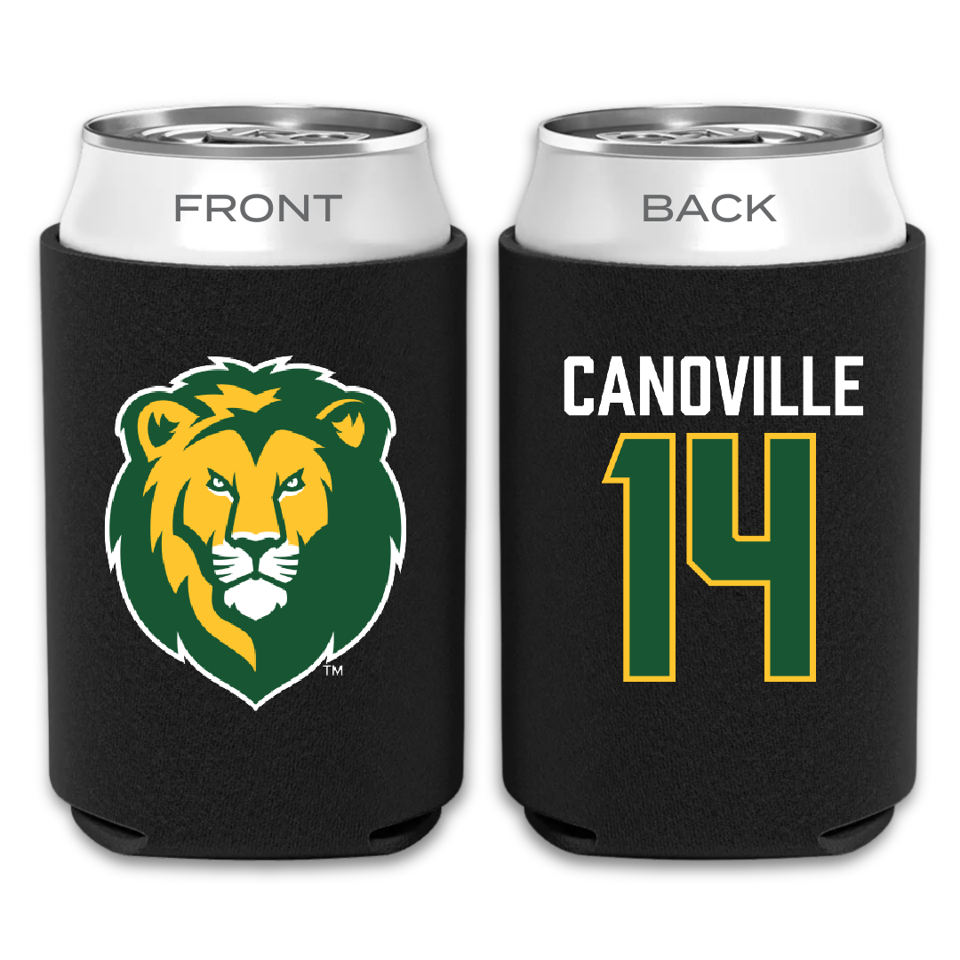 Southeastern Louisiana University Basketball Black Can Cooler - #14 Dylan Canoville