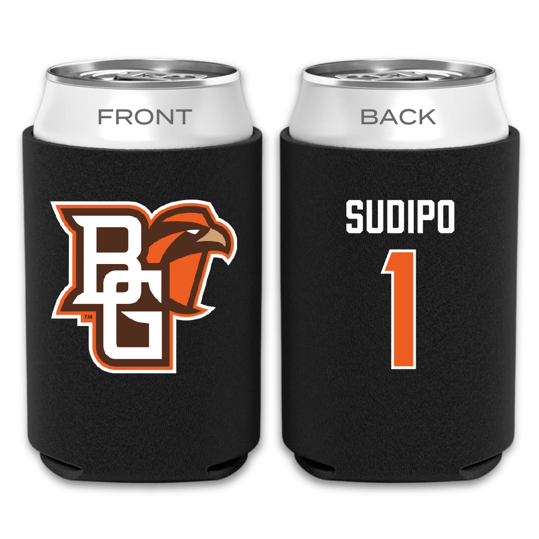 Bowling Green State University Football Black Can Cooler - #1 Mateo Sudipo