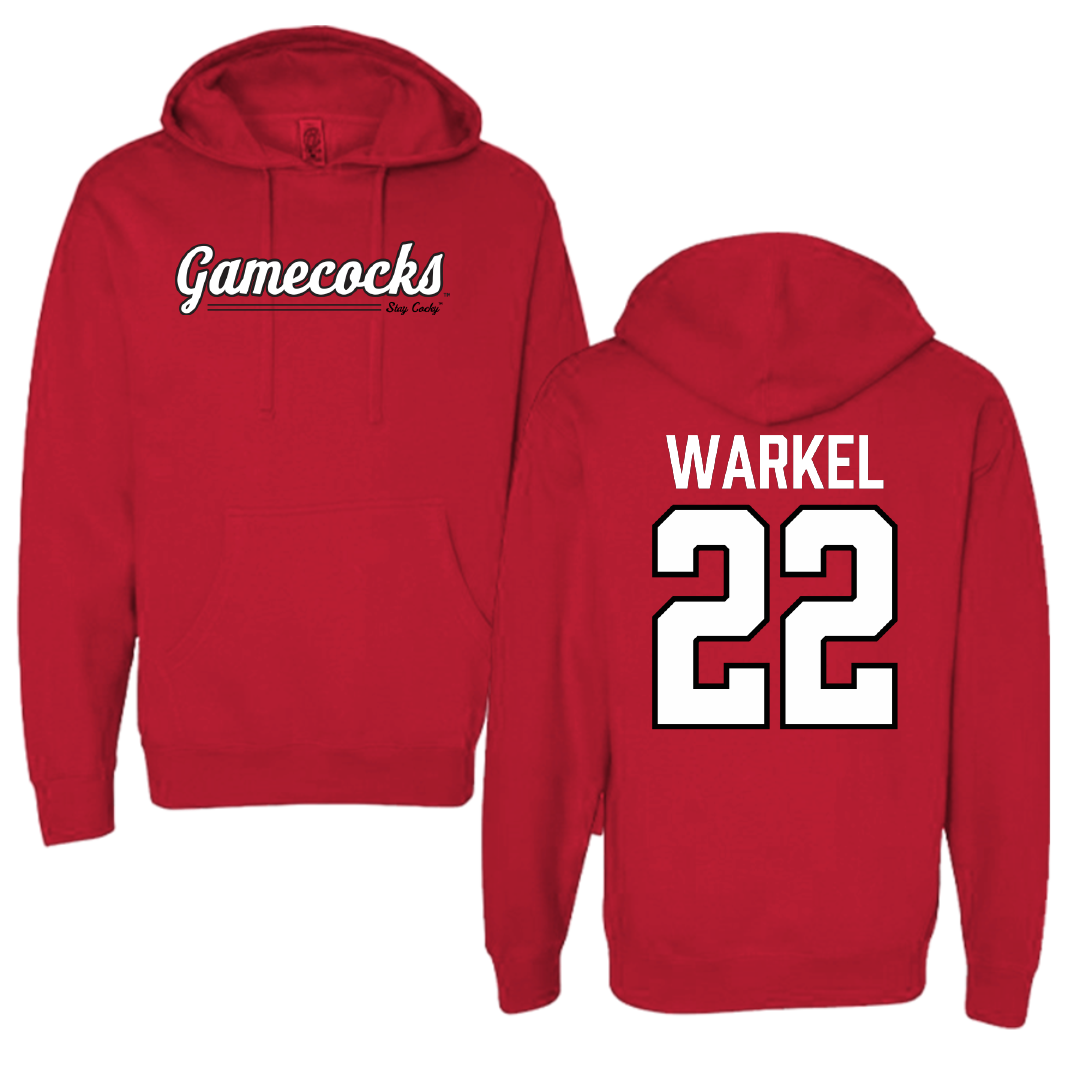 Jacksonville State University Bowling Red General Hoodie - #22 Anna Warkel