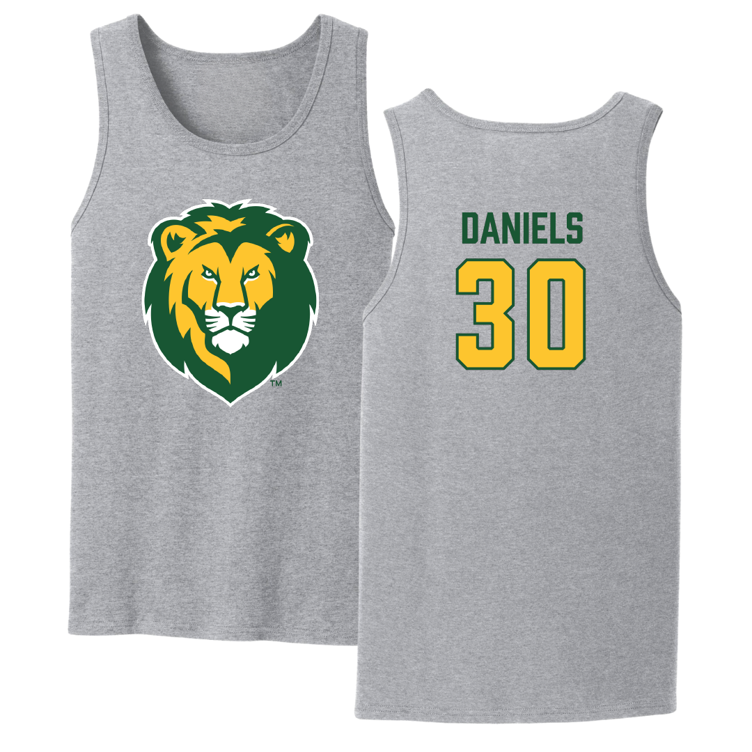Southeastern Louisiana University Basketball Sport Gray Tank Top - #30 Cheyanne Daniels