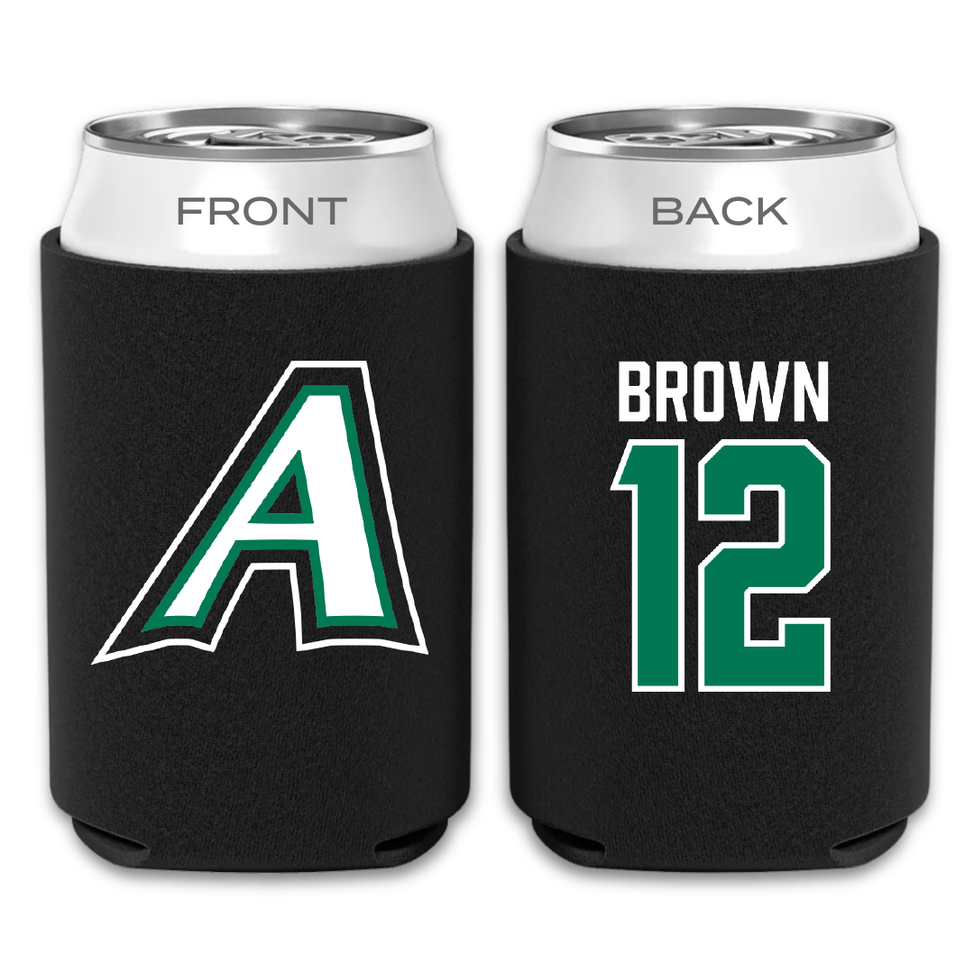 Adams State University Baseball Black Can Cooler - #12 Payton Brown