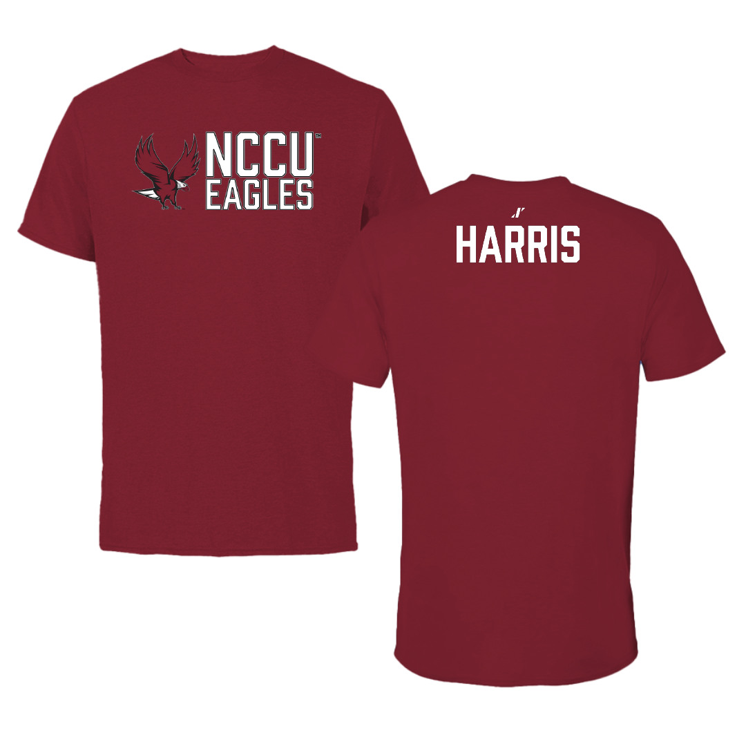 North Carolina Central University TF and XC Cardinal General Tee - Jaeda Harris