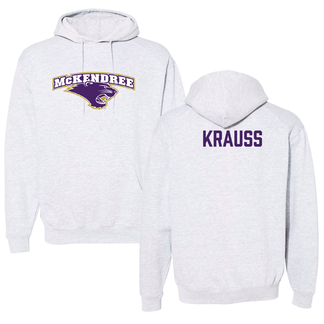 McKendree University Wrestling Light Gray Hoodie - Lydia Krauss