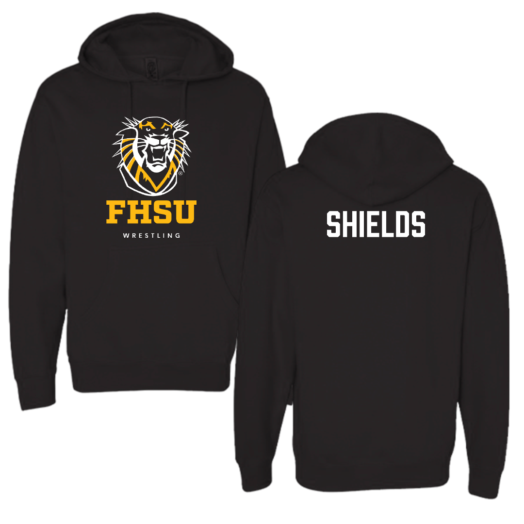 Fort Hays State University Wrestling (M) Black Hoodie - Aiden Shields