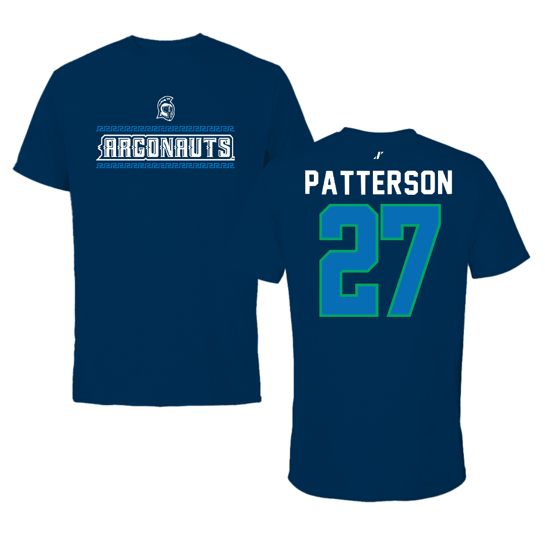 University of West Florida Football Navy General Performance Tee - #27 Tyler Patterson