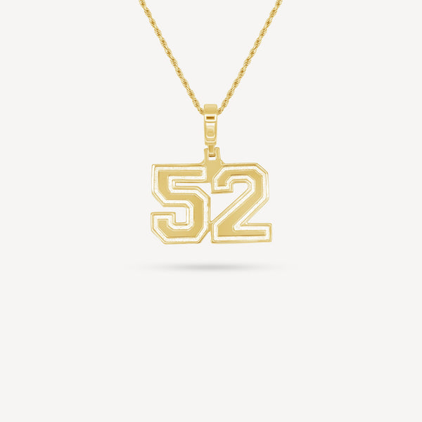 Gold Presidents Pendant and Chain - #52 Savannah McGowan