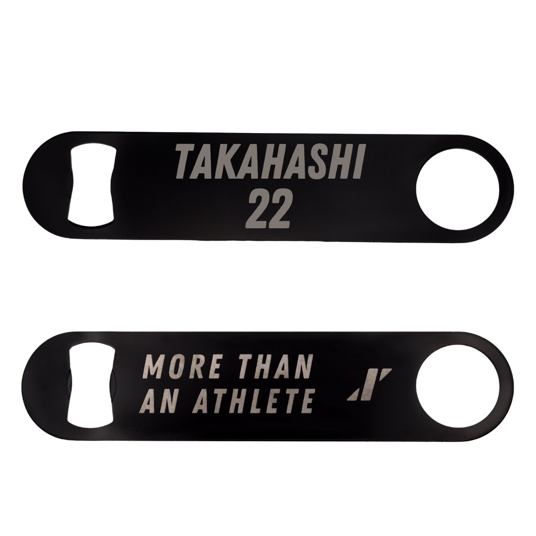 University of San Diego Football Black Bottle Opener - #22 Yosei Takahashi