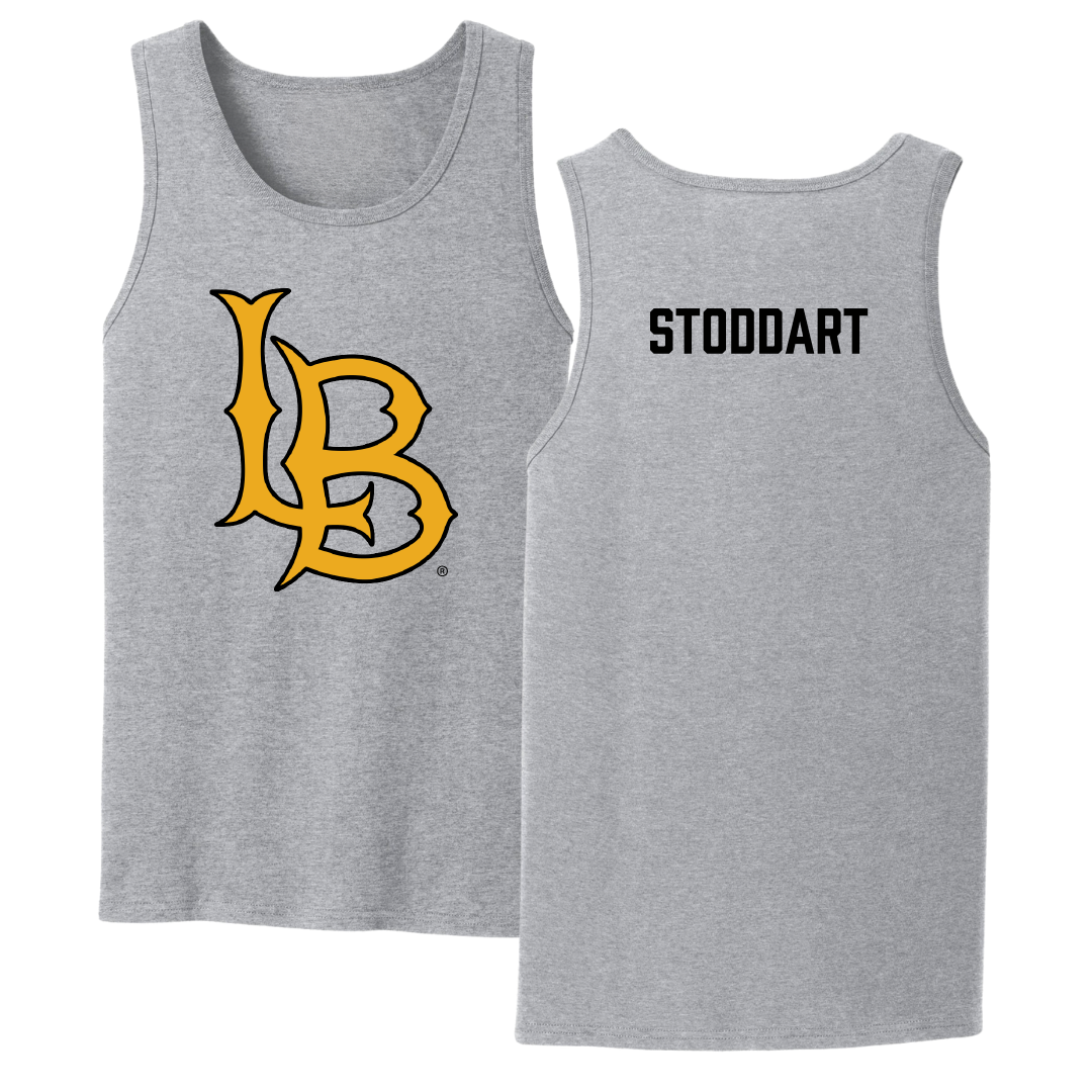 Long Beach State University TF and XC Sport Gray Tank Top - Grace Stoddart