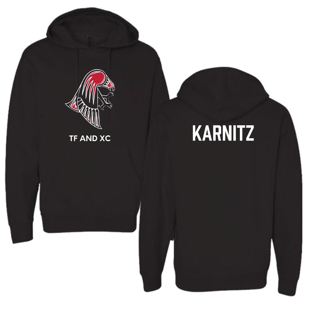 University of Wisconsin-River Falls TF and XC Black Hoodie - Emma Karnitz