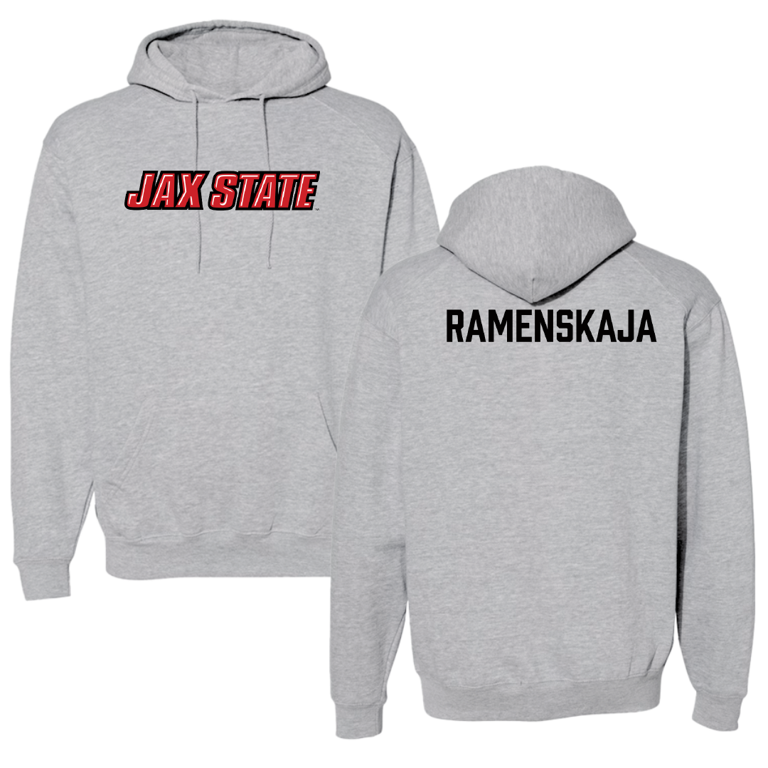 Jacksonville State University Tennis Sport Gray Hoodie - Polina Ramenskaja