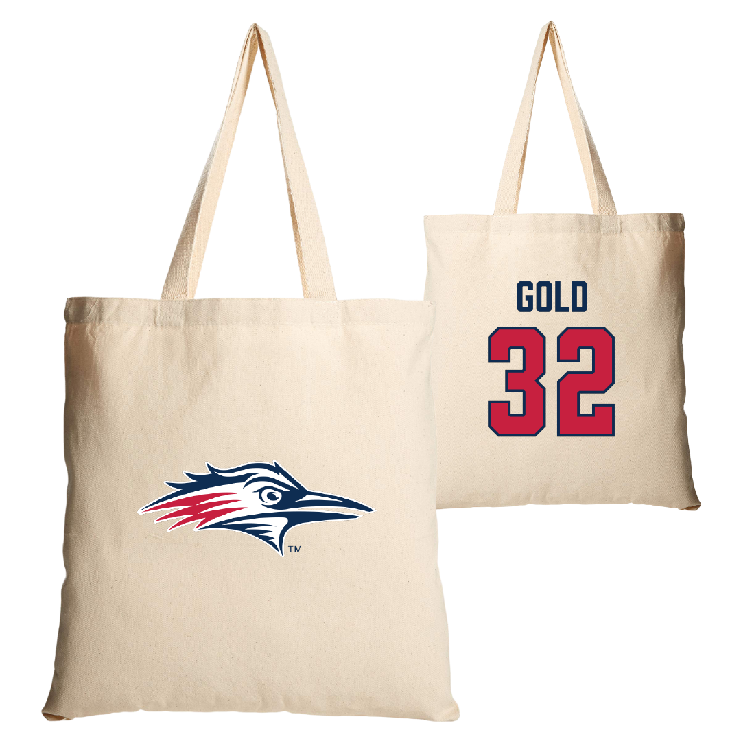 Metropolitan State University of Denver Soccer Tan Canvas Tote Bag - #32 Brooklyn Gold