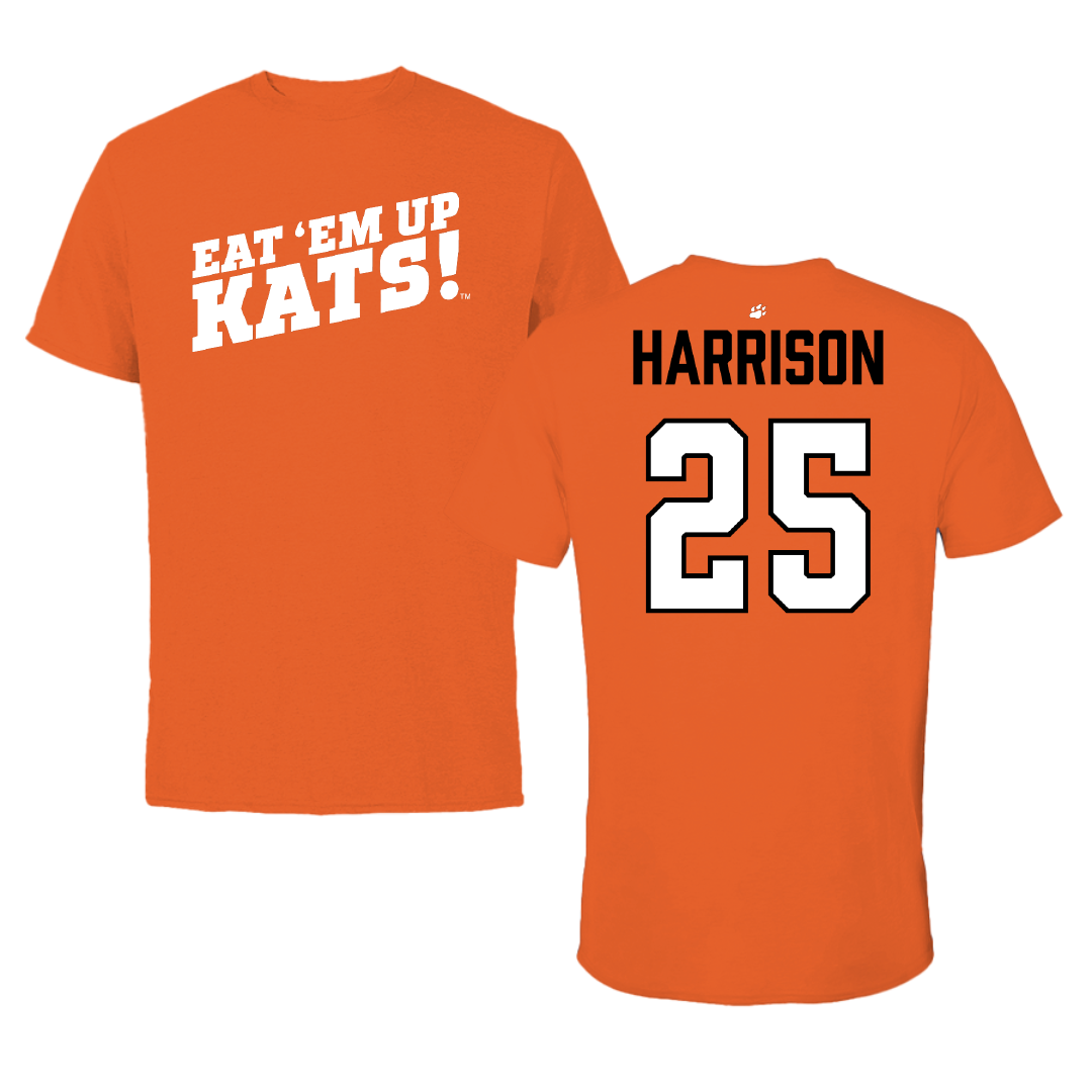 Sam Houston State University Softball Orange Tee - #25 Roni Harrison