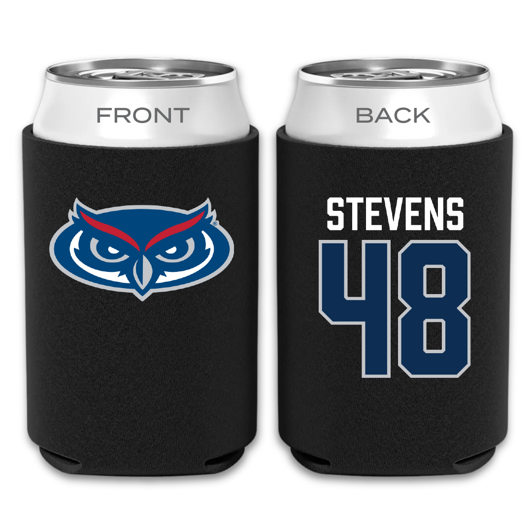 Florida Atlantic University Football Black Can Cooler - #48 Dai'Sean Stevens