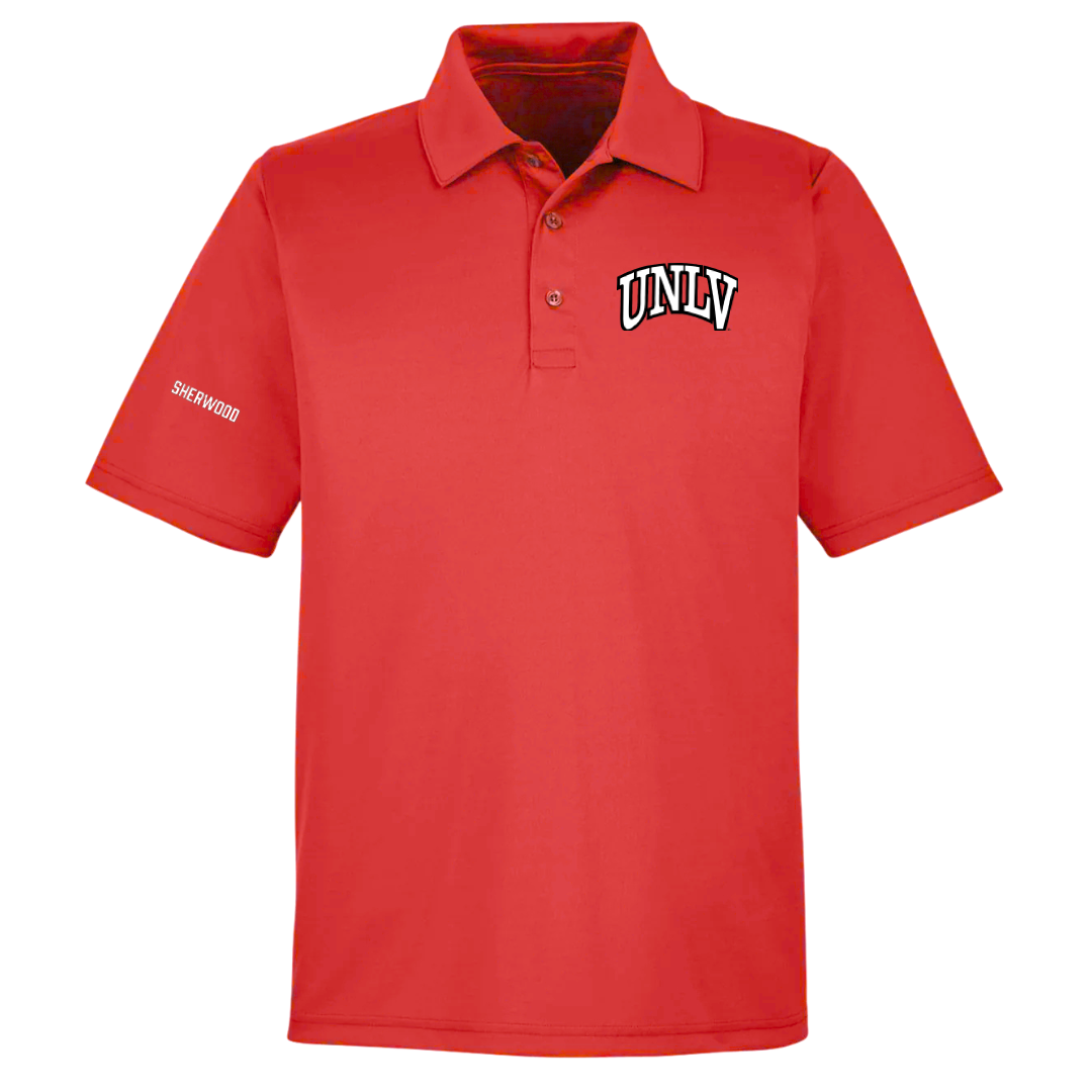 University of Nevada-Las Vegas TF and XC Red Polo - Kamari Sherwood
