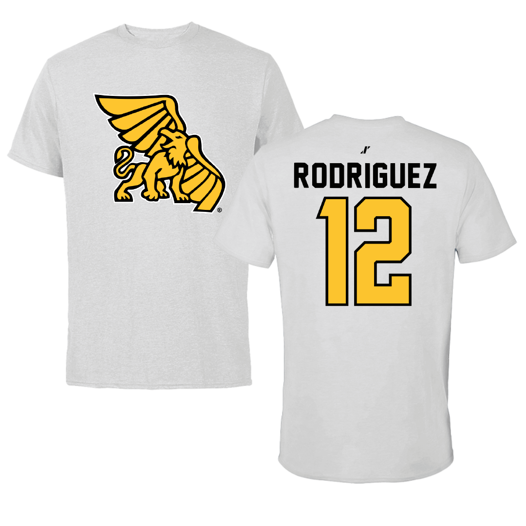 Missouri Western State University Baseball Light Gray Performance Tee - #12 Diego Rodriguez