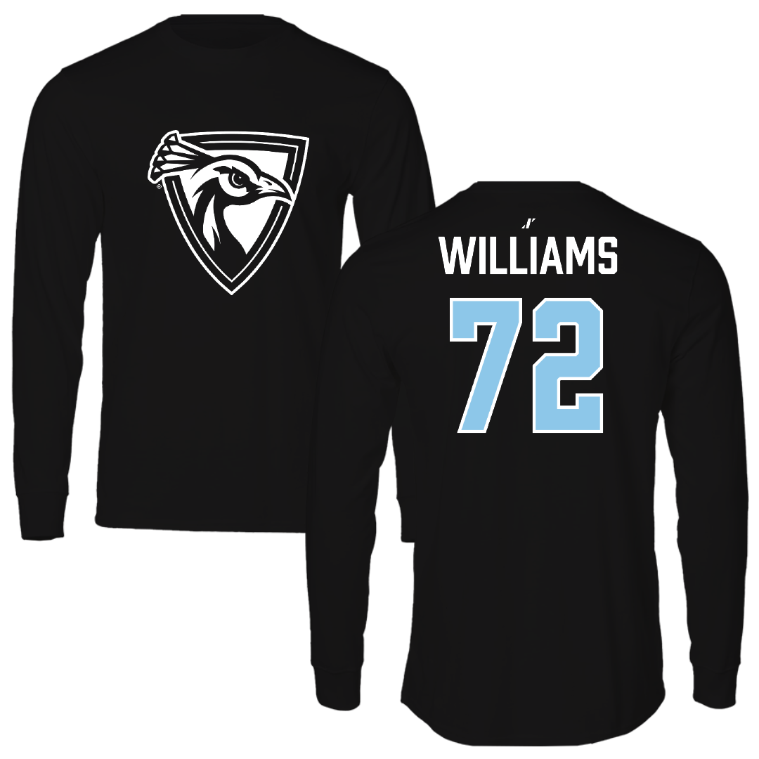 Upper Iowa University Football Black Long Sleeve - #72 Caleb Williams