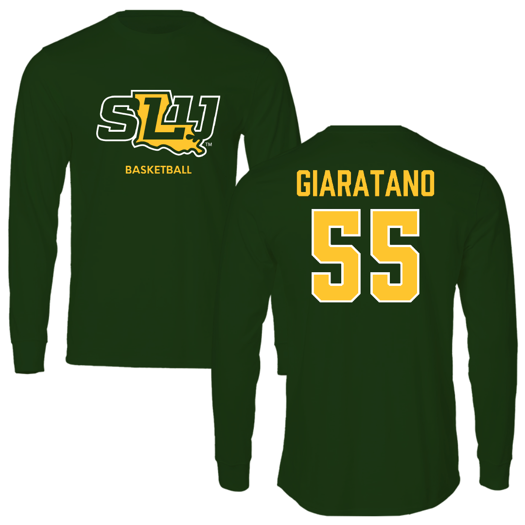 Southeastern Louisiana University Basketball (W) Forest Green Long Sleeve - #55 Hailey Giaratano