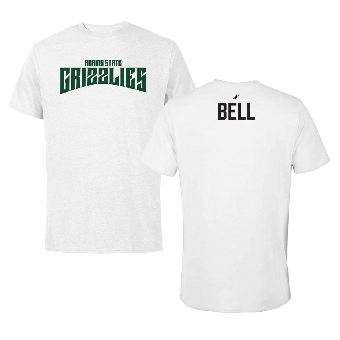 Adams State University Football White Classic Tee - Brandyn Bell