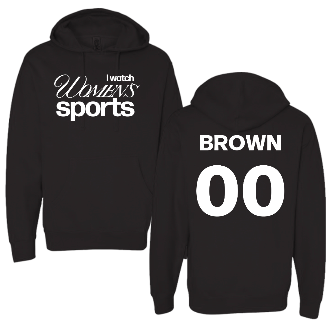 University of Florida Softball Black WHM Hoodie - #00 Ava Brown