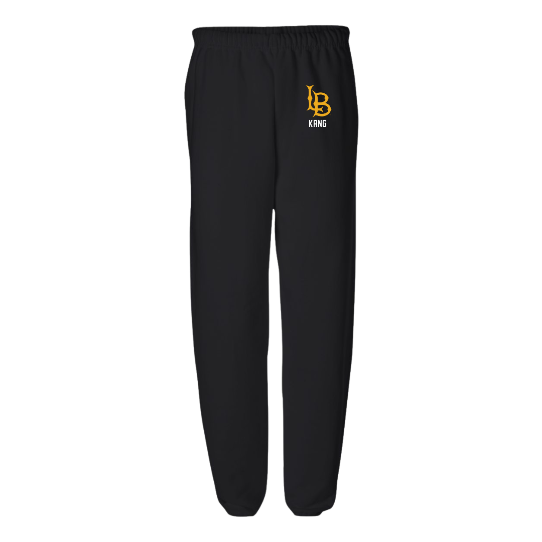 Long Beach State University Golf (W) Black Sweatpants - Emma Kang