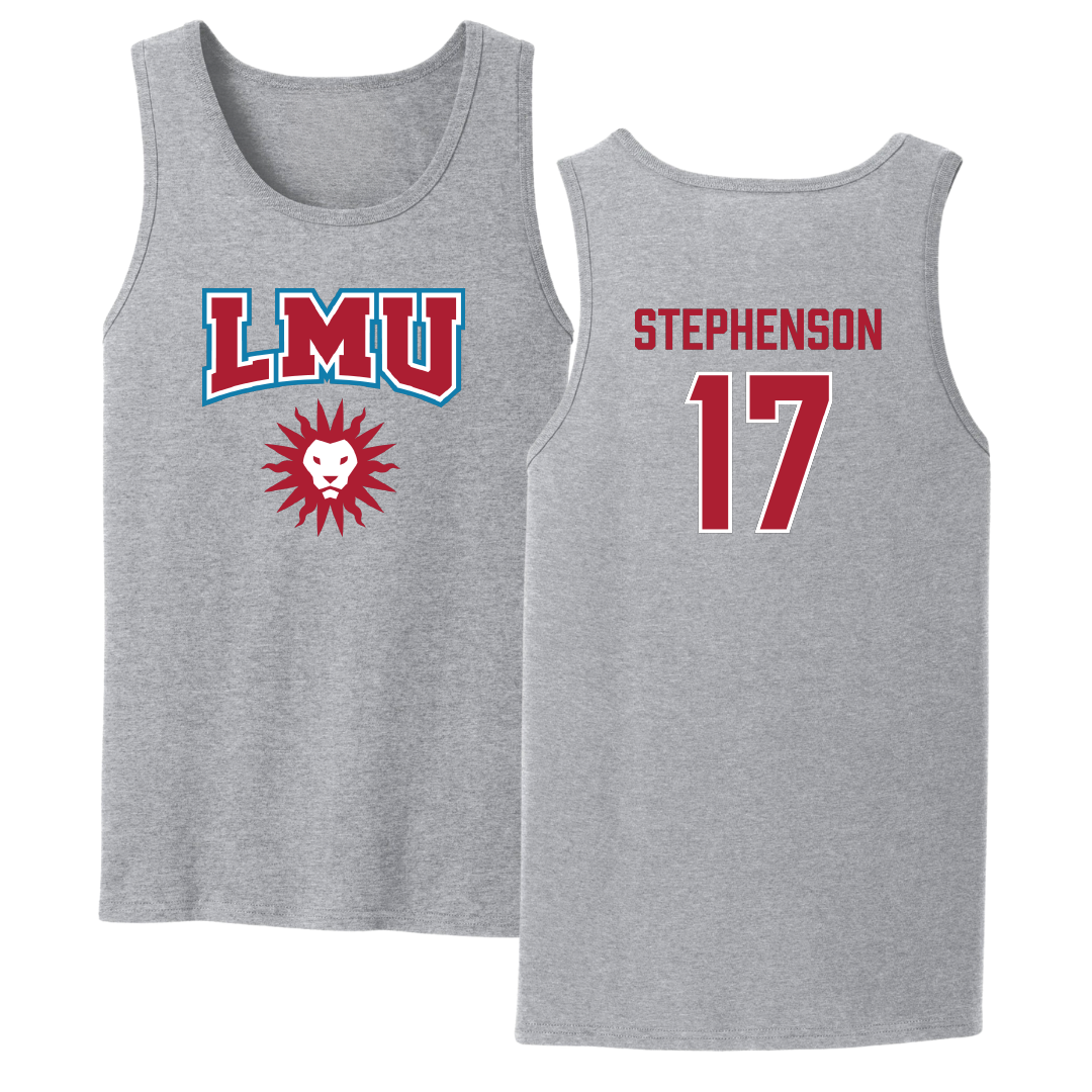 Loyola Marymount University Volleyball Sport Gray Tank Top - #17 Sophie Stephenson