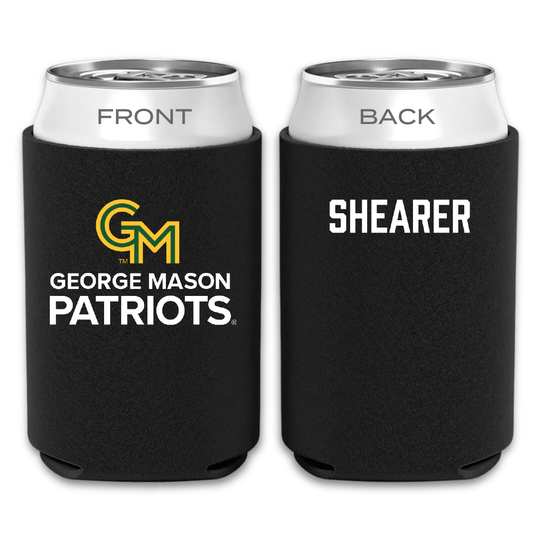 George Mason University Rowing Black Can Cooler - Anabela Shearer