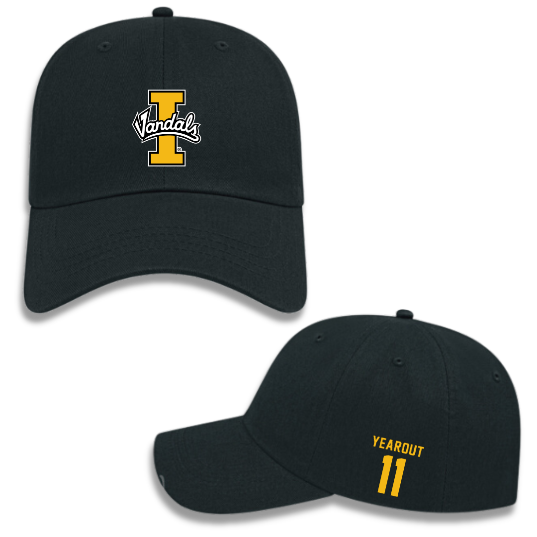 University of Idaho Basketball (M) Black Hat - #11 Titus Yearout