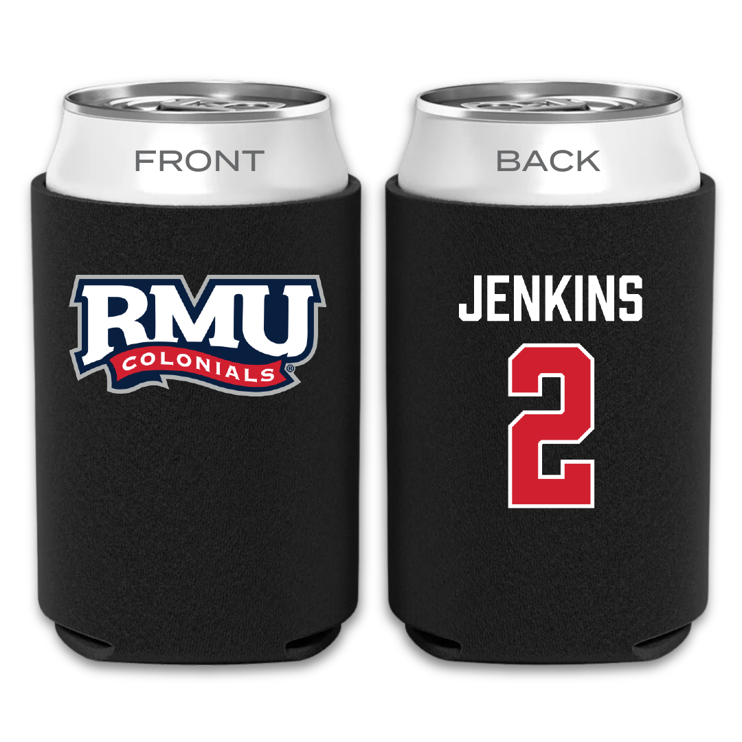 Robert Morris University Football Black Can Cooler - #2 Jayson Jenkins