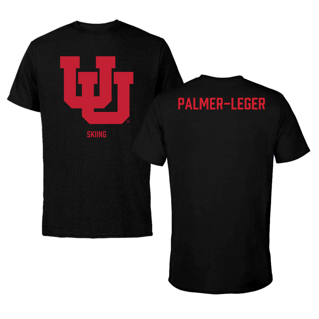 University of Utah Skiing Black Performance Tee - Sydney Palmer-Leger