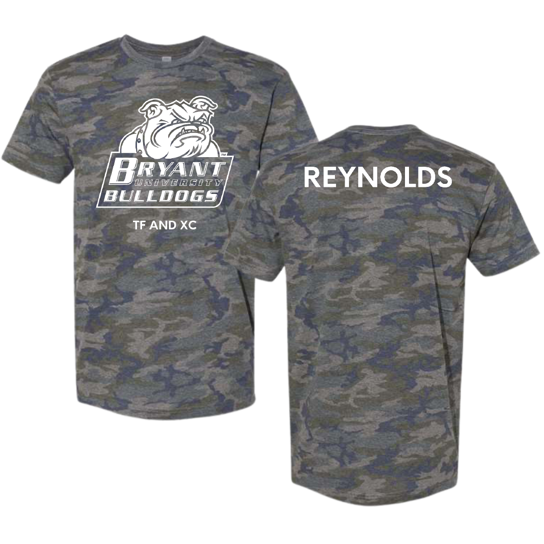 Bryant University TF and XC Vintage Camo Tee - Dawson Reynolds