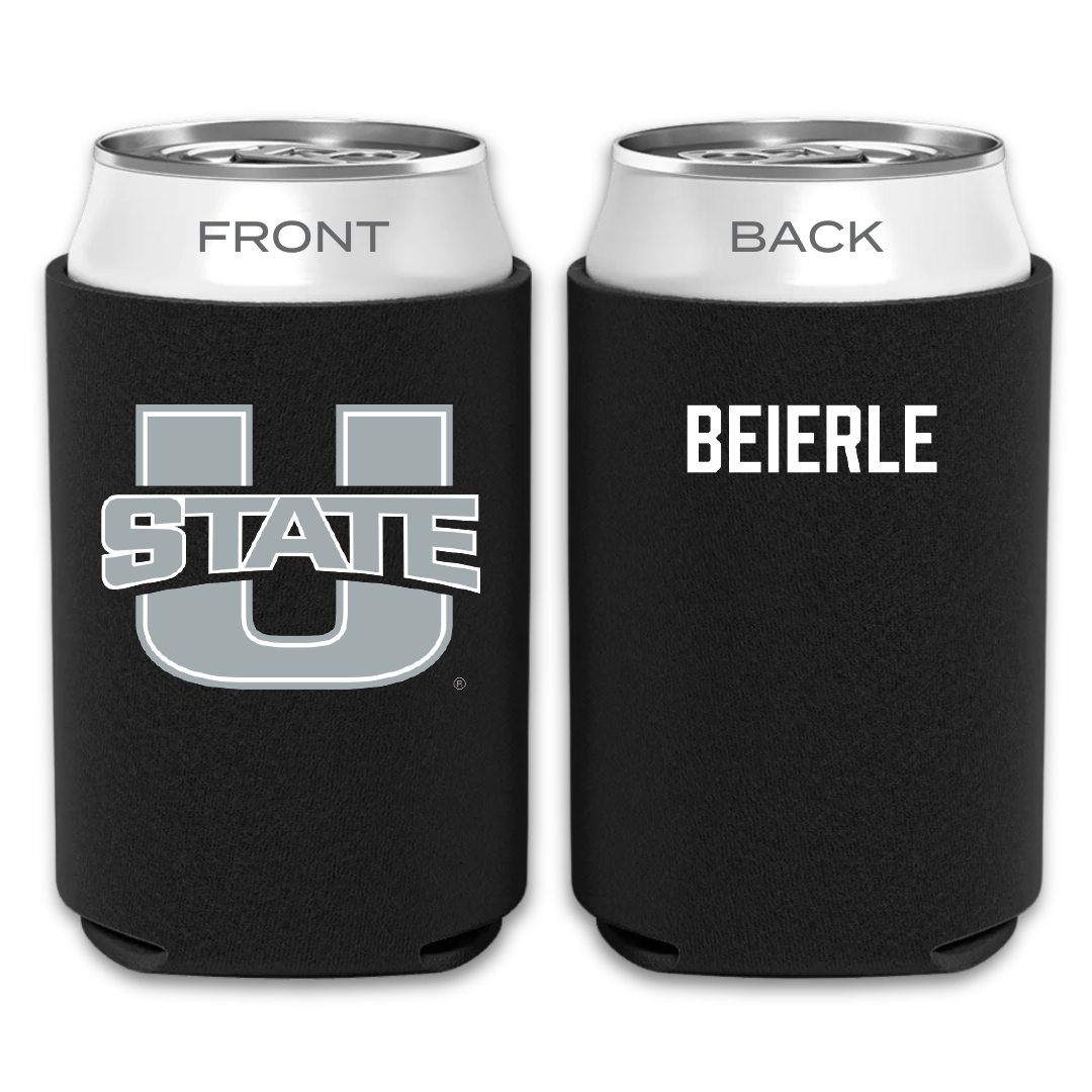Utah State University TF and XC Black Can Cooler - Gavin Beierle