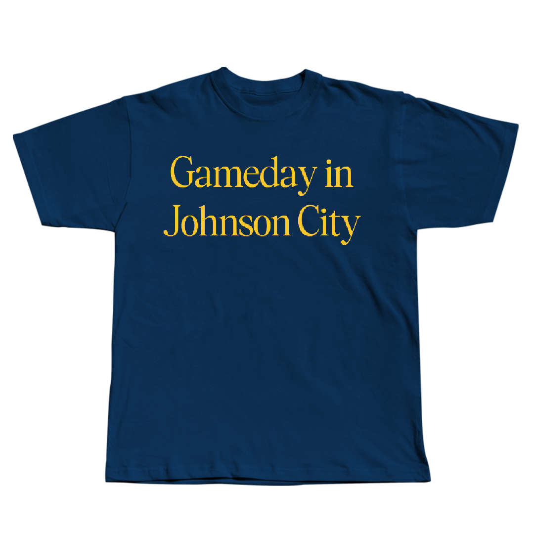 East Tennessee State University Soccer (W) Navy Gameday Tee - #26 Annabelle Ekern