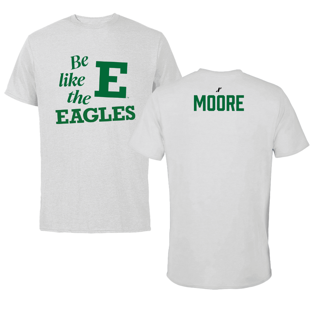 Eastern Michigan University Rowing Light Gray Be Like Us Tee - Kendall Moore