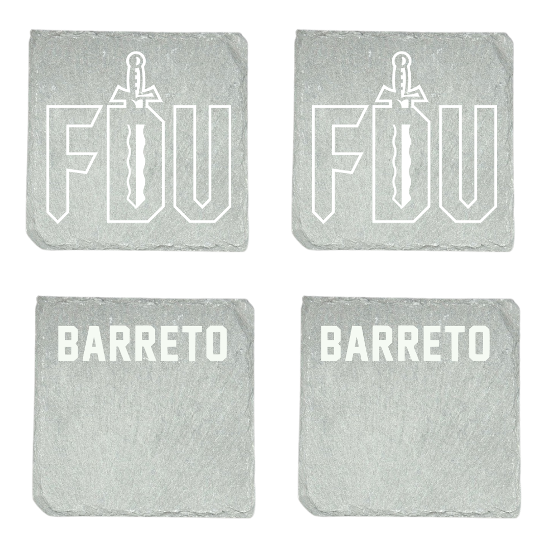 Fairleigh Dickinson University-Metropolitan Campus TF and XC Stone Coaster (4 Pack)  - Brandon Barreto
