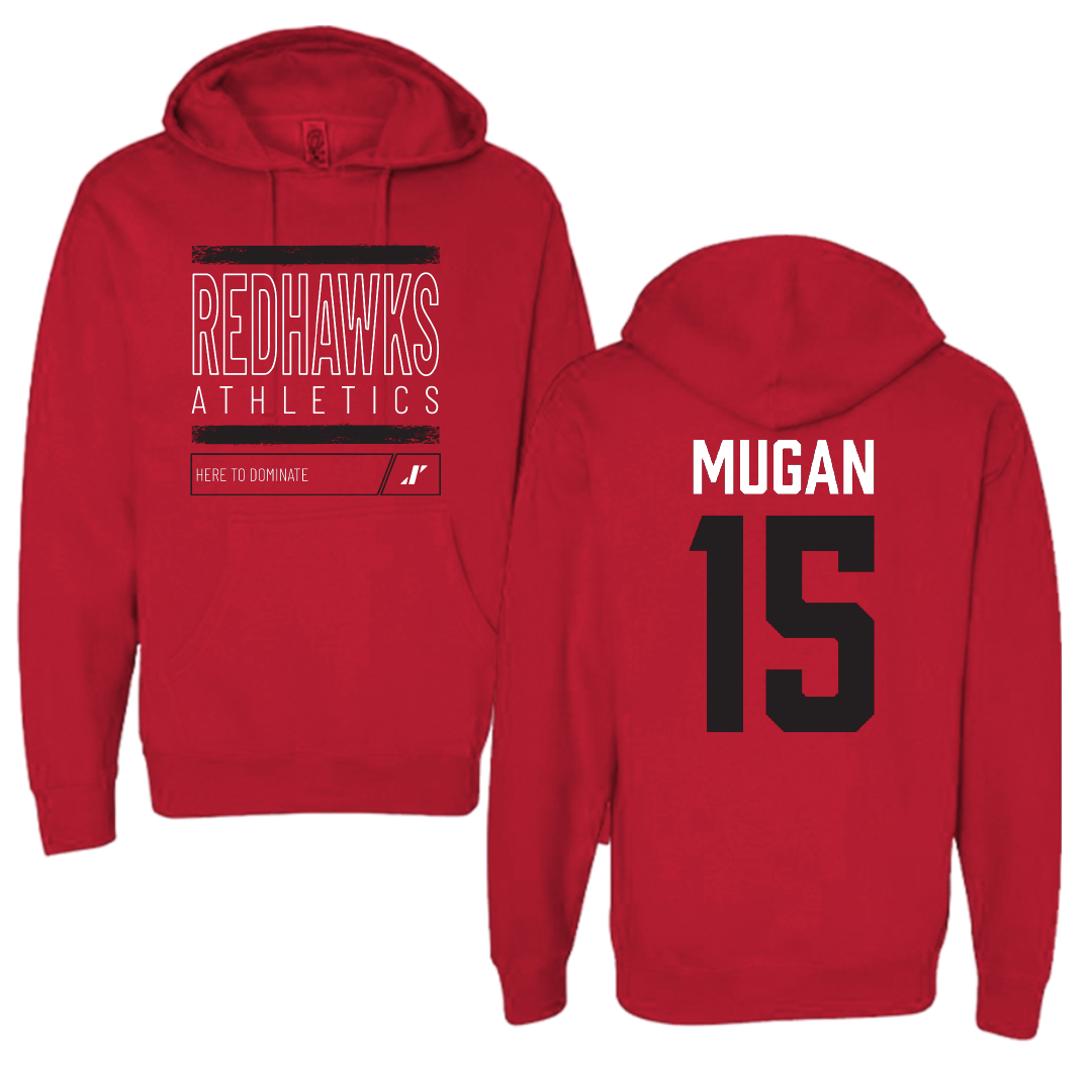 Southeast Missouri State University Baseball Red Dominate Hoodie - #15 Michael Mugan