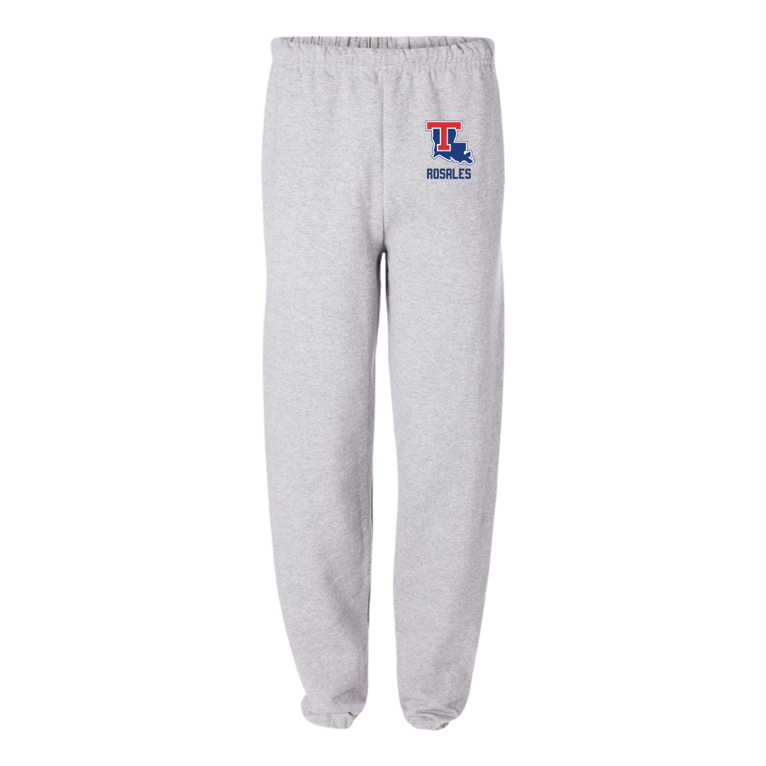Louisiana Tech University Bowling (W) Light Gray Sweatpants - #1 Patricia Rosales