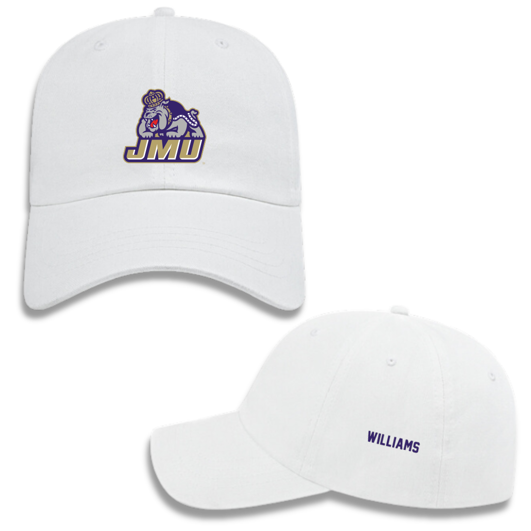 James Madison University Tennis (W) White Hat - Sophie Williams