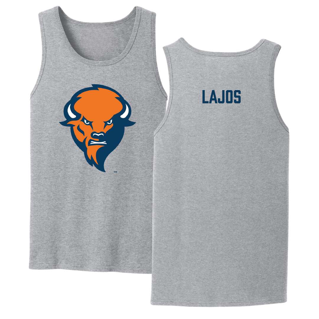 Bucknell University Tennis Sport Gray Tank Top - Anna Lajos