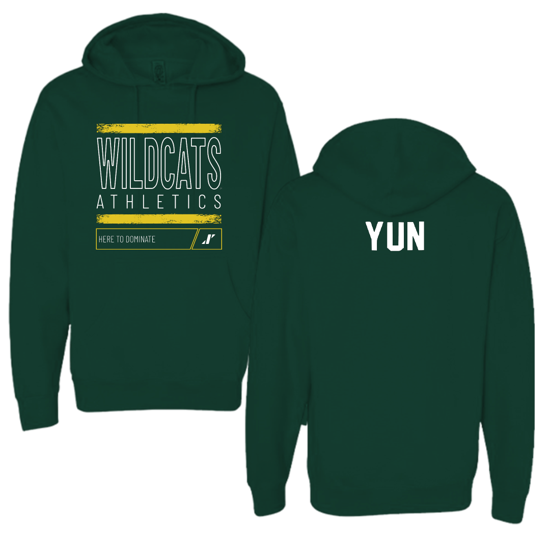 Northern Michigan University Golf Forest Green Dominate Hoodie - Eric Yun