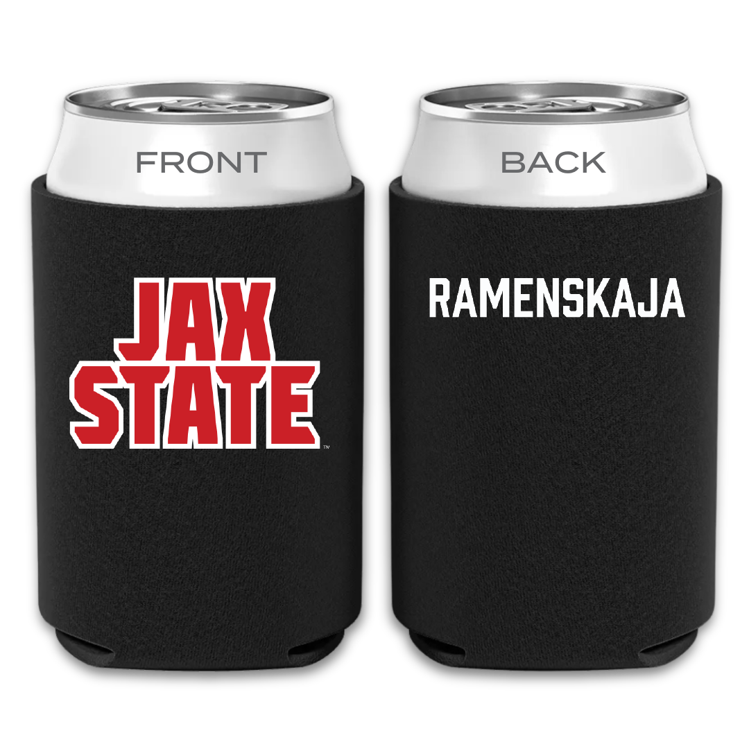 Jacksonville State University Tennis Black Can Cooler - Polina Ramenskaja