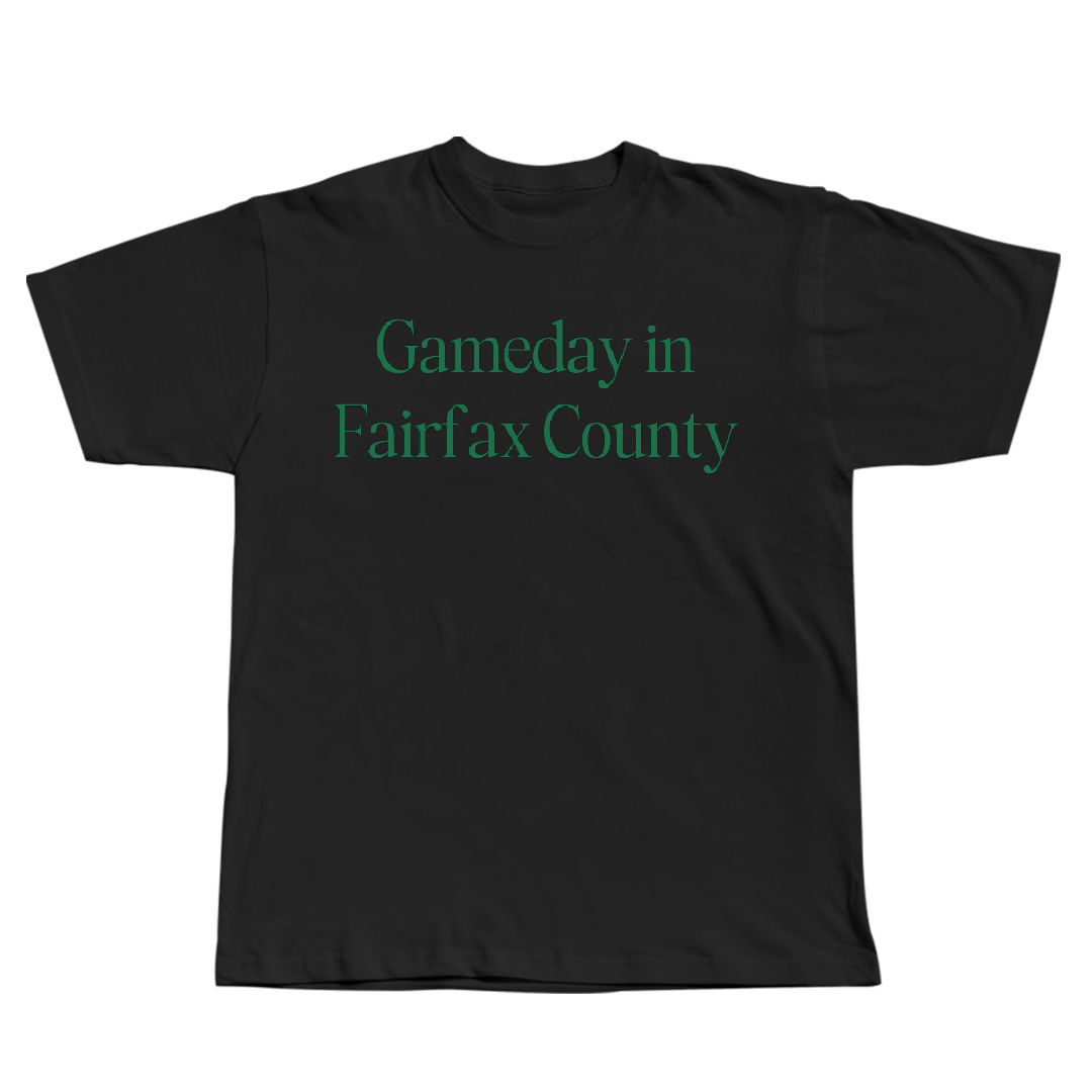 George Mason University Rowing (W) Black Gameday Tee - Gabriella Gonzalez