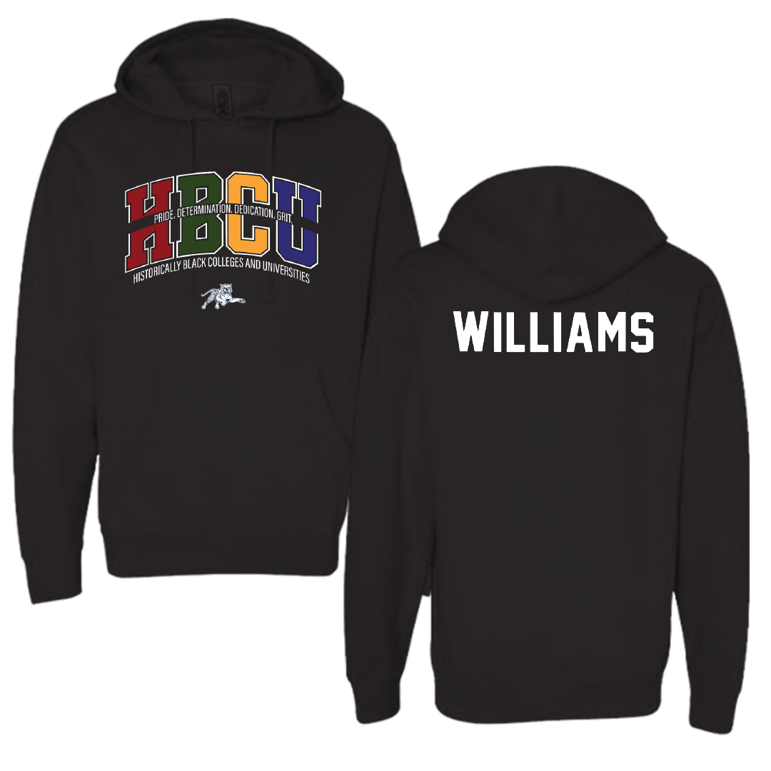 Jackson State University TF and XC Black HBCU Hoodie - Elias Williams